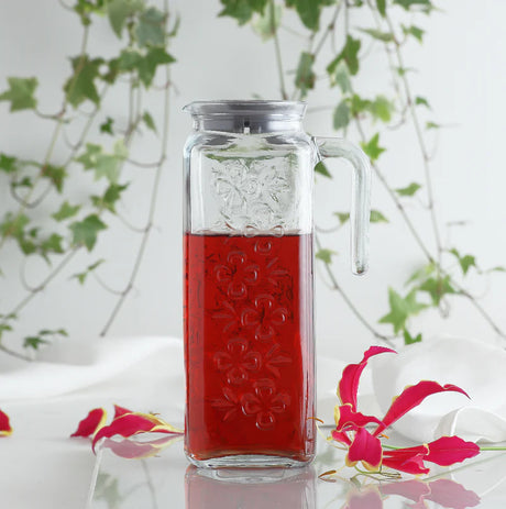 Стъклена кана LAV Bloom, 1.2 л