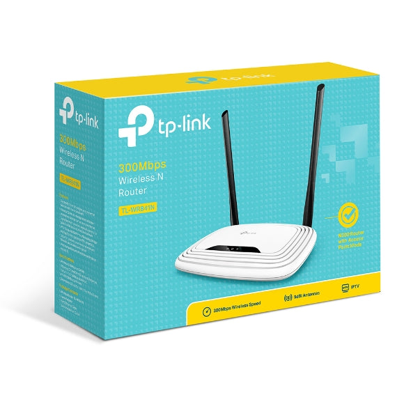 Безжичен рутер TP-LINK TL-WR841N, 300Mbps