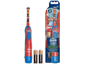 Детска електрическа четка Oral-B Stages Power Disney Cars & Planes DB4.510.K, Червен