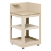 Outdoor kitchen corner unit Oxyana 60 x 60 x 110 cm steel clay