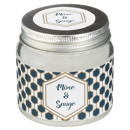 Ароматна свещ Moni, Къпина и градински чай, 65g