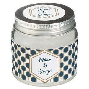 Ароматна свещ Moni, Къпина и градински чай, 65g