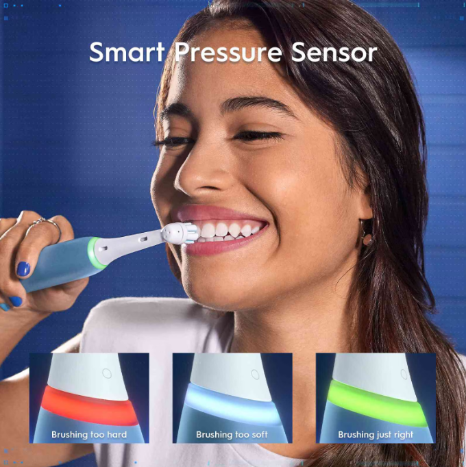 Електрическа четка за зъби Oral-B iO My Way Teens 818626, Сив