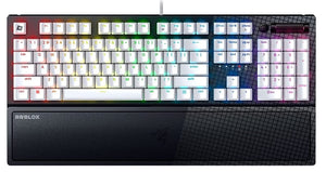 Геймърска клавиатура Razer BlackWidow V3 Roblox Edition, Зелени оптични суичове