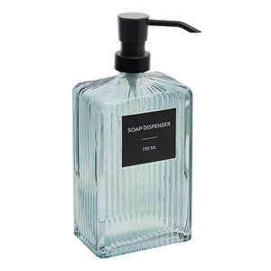 Дозатор за сапун 5five, Стъкло, 750 ml, Асорти