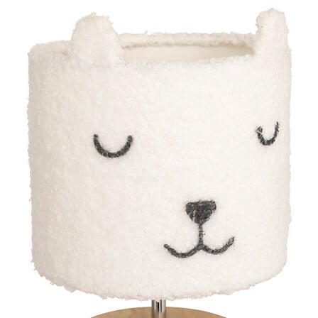 Детска нощна лампа atmosphera Bear, 23 cm, Букле