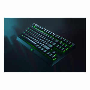 Razer BlackWidow V3 TKL Gaming Keyboard, Green Optical Switches, Black