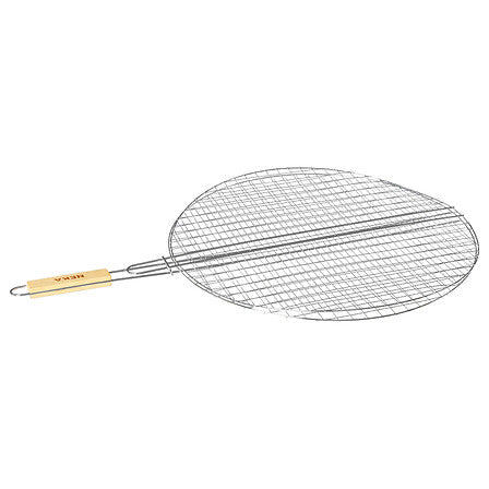 Скара за барбекю NEKA, Хромирана стомана, Ø 50 cm