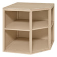 Corner module outdoor kitchen Aluxia stone