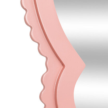 Комплект 2 огледала пеперуда Anna, MDF, Розов