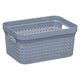 Кош за съхранение 5five Scandi, Полипропилен, 17L, Сив