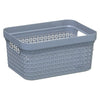 Кош за съхранение 5five Scandi, Полипропилен, 17L, Сив