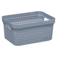 Кош за съхранение 5five Scandi, Полипропилен, 17L, Сив