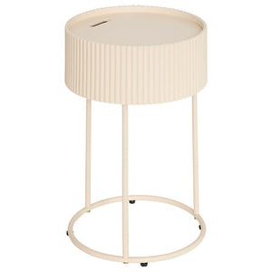 Холна маса със съхранение atmosphera Juna, Бежов, MDF, 33 cm