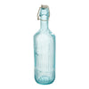 Бутилка за лимонада Secret De Gourmet Line, Цветно стъкло, 1L, Синя