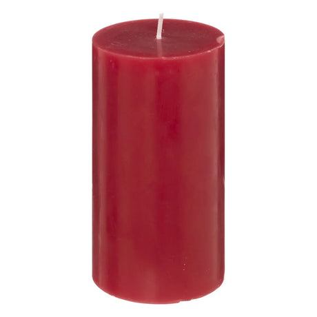 Свещ без аромат atmosphera Hugo, Кръгла, 7x13 cm