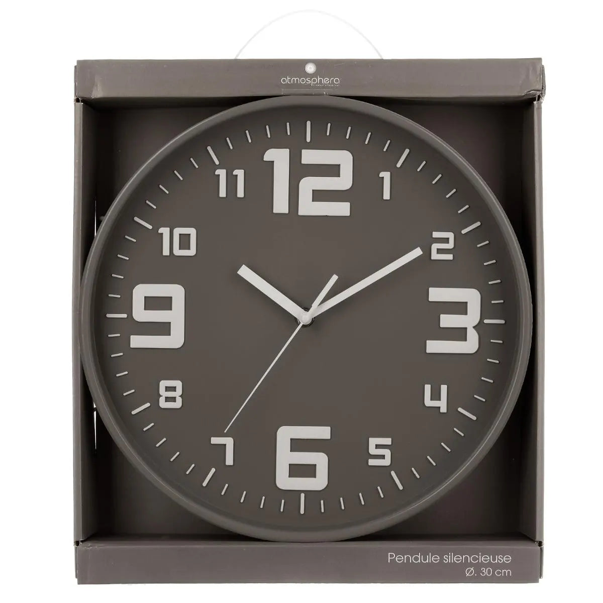 Стенен часовник atmosphera Elian, Ø30 cm