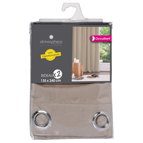 Комплект блекаут завеси atmosphera, 135x240 cm, 2 бр