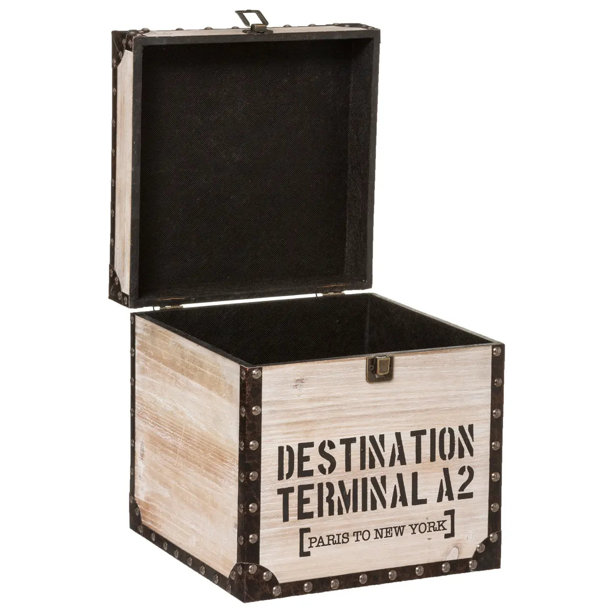 Сет кутии за съхранение atmosphera Alberto, 3бр, MDF