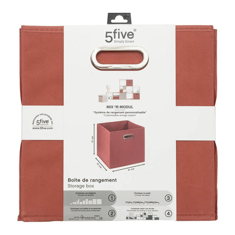 Кутия за съхранение 5five Mix & Modul, Меланж, 31x31 cm