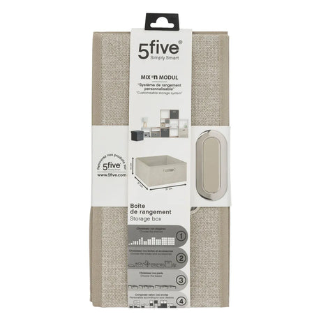 Кутия за съхранение 5five Mix & Modul, Меланж, 31x15 cm