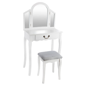 Тоалетка с огледало atmosphera Aurell, 65 cm, Бял