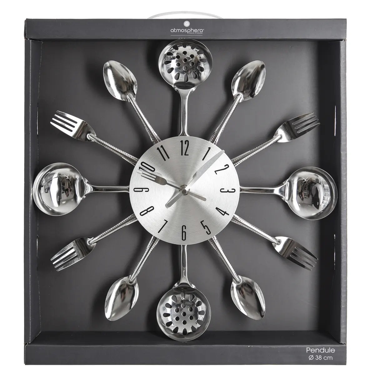 Стенен часовник atmosphera Utensil, Ø38 см, Метал