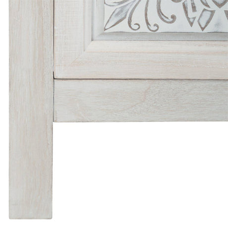Скрин atmosphera Hina, 3 чекмеджета, MDF, Бял