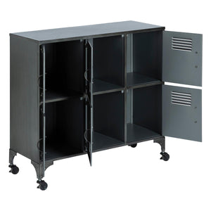 Скрин atmosphera Sevin, 90x89 cm, Тъмносив