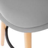 Bar stool Maxon, Gray