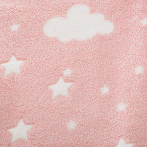 Светещо детско одеяло atmosphera Glow, Розов, 125x150 cm