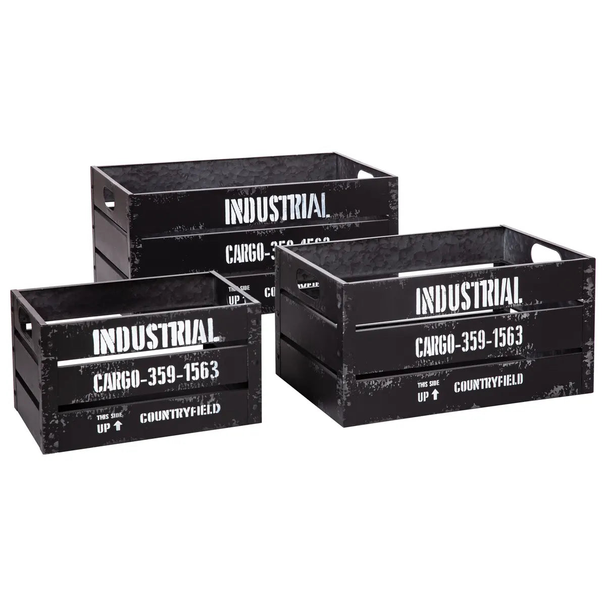 Сет кутии за съхранение atmosphera Bill, 3бр, Метал