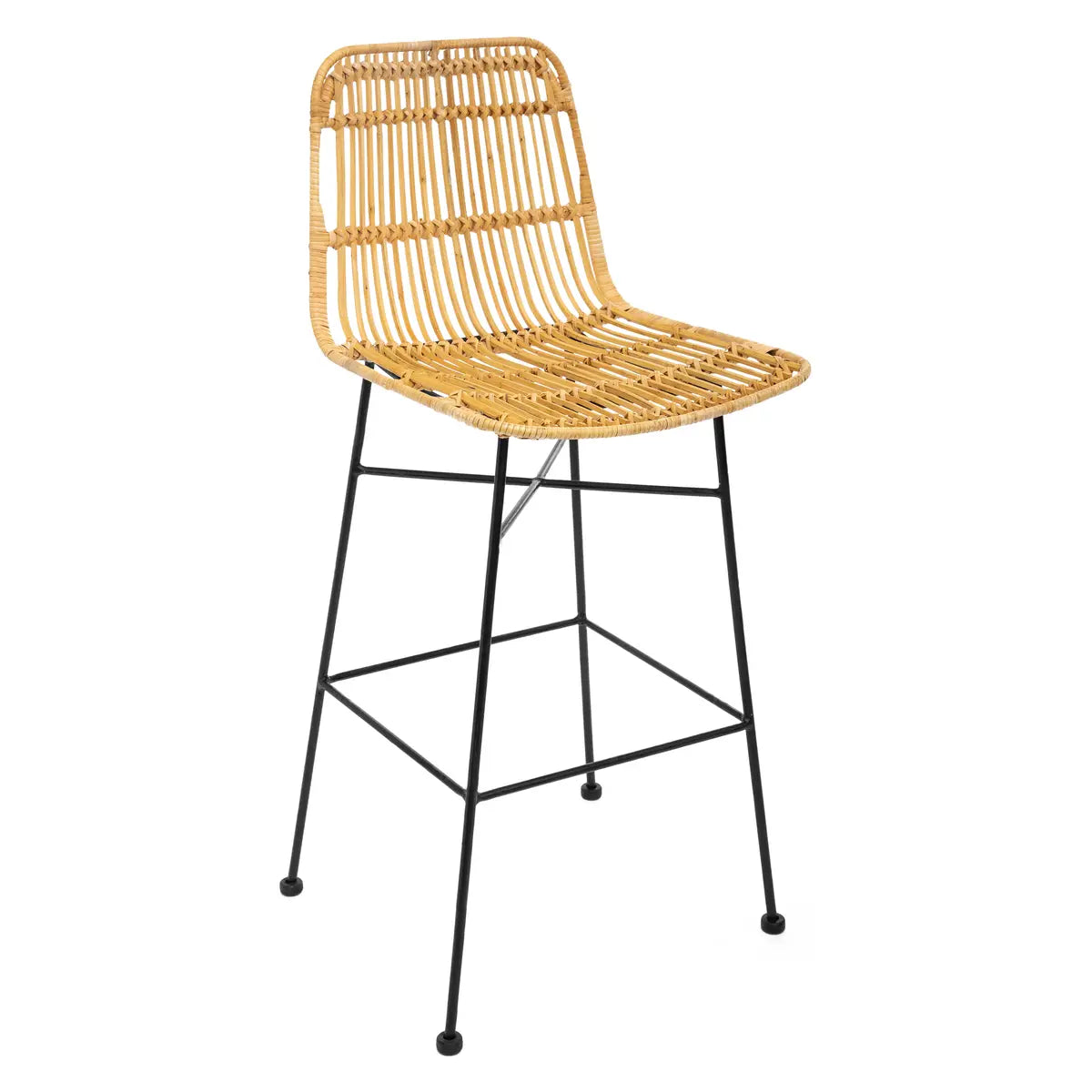 Bar stool Kabu, Rattan