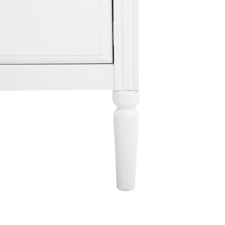 Нощно шкафче atmosphera Solen, 61 cm, Бял