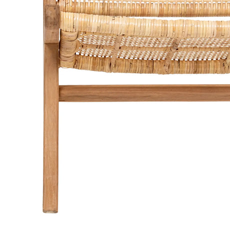 Кресло atmosphera Timor, Ратан и тиково дърво