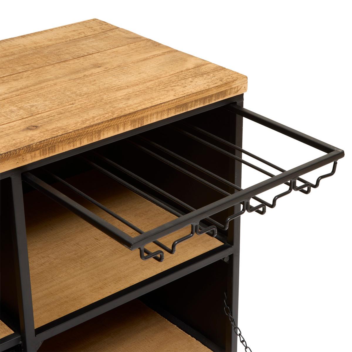 Шкаф atmosphera Cierna, 80x85 cm, Черен