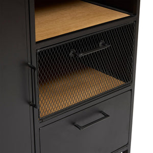 Шкаф atmosphera Cierna, 80x85 cm, Черен