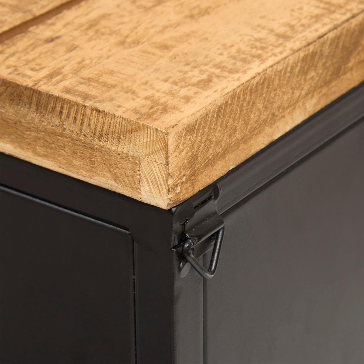 Шкаф atmosphera Cierna, 80x85 cm, Черен