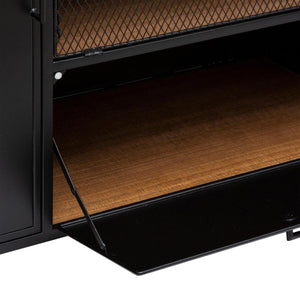 Шкаф atmosphera Ciernа, 140x85 cm, Черен