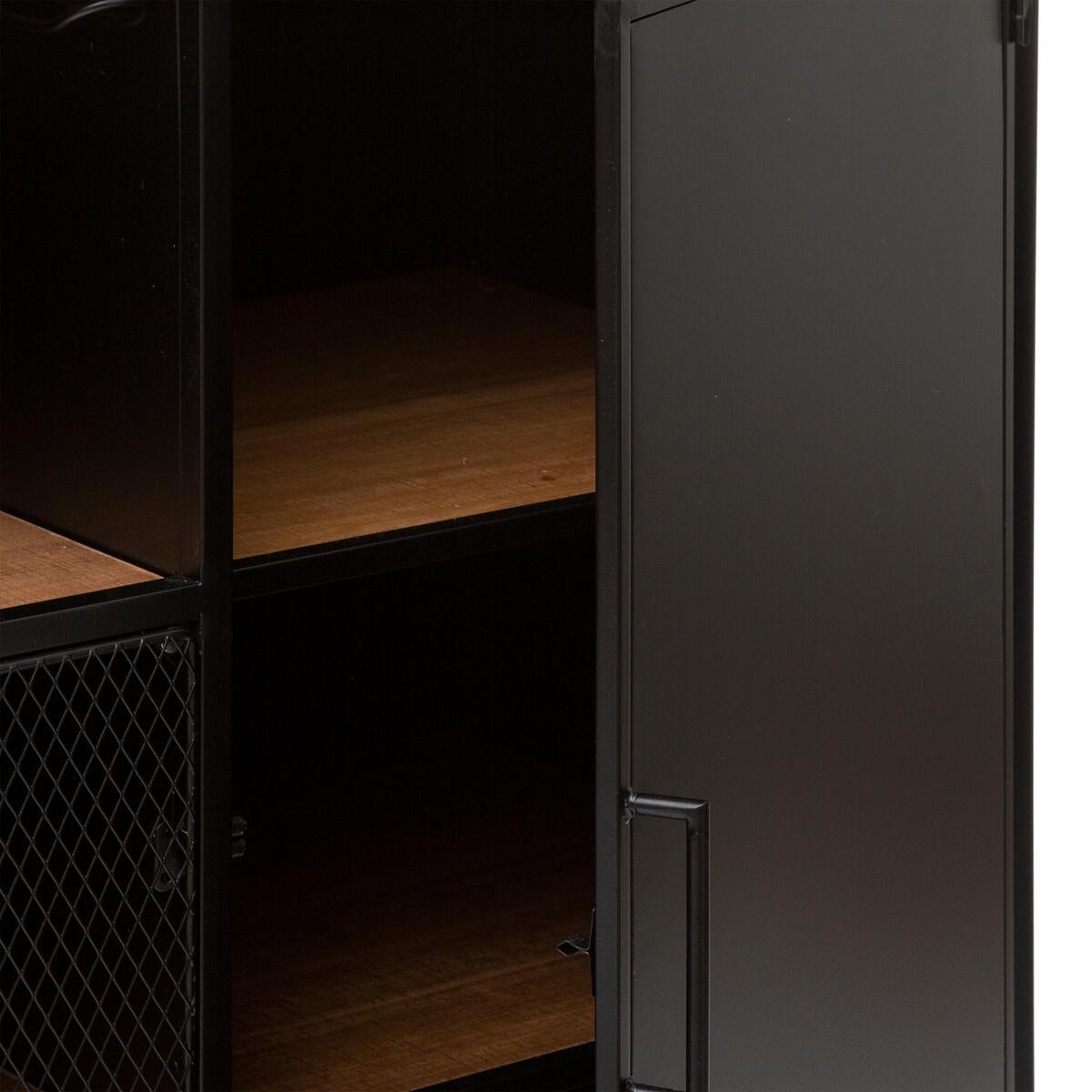 Шкаф atmosphera Ciernа, 140x85 cm, Черен