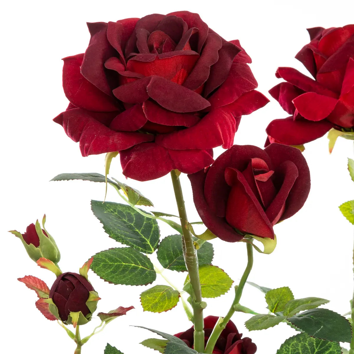 Изкуствено растение atmosphera Rosebush, 74 cm, Различни видове