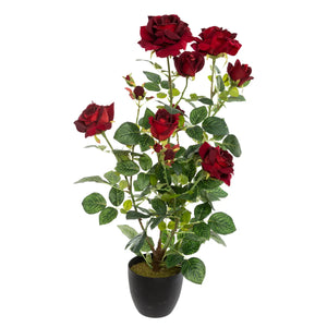 Изкуствено растение atmosphera Rosebush, 74 cm, Различни видове