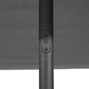 Прав накланящ се чадър Hesperide Soya, Цвят Шисти, 2.5x2.5 m