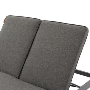 Двоен алуминиев шезлонг Hesperide Evasion, Графит