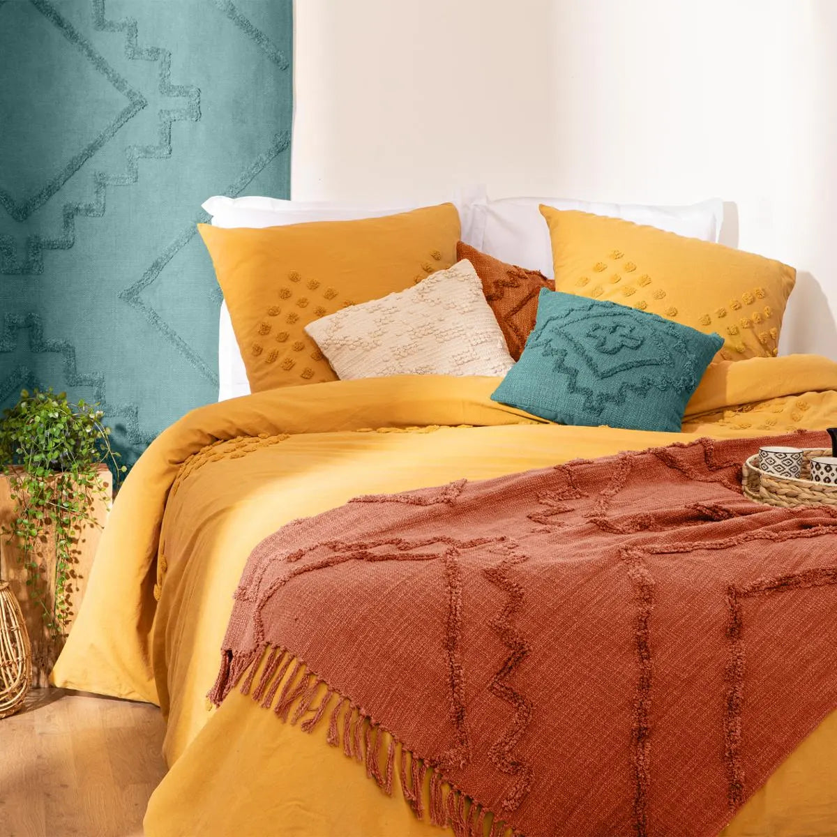 Покривало за легло atmosphera Inca, 130x180 cm, Памук