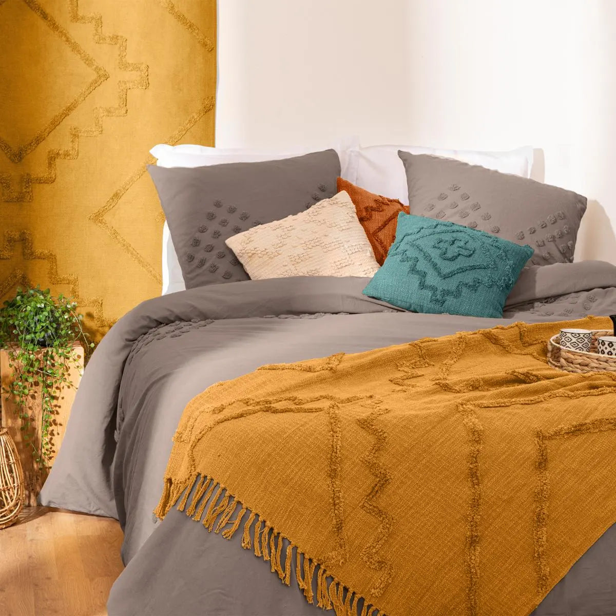 Покривало за легло atmosphera Inca, 130x180 cm, Памук