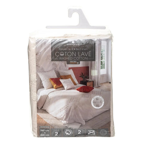 Спален комплект atmosphera Ivory, Релефен памук