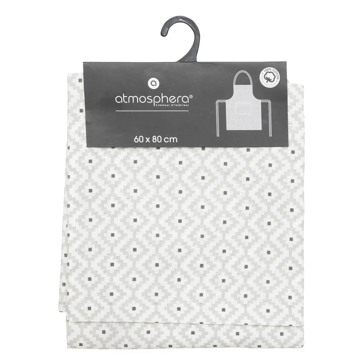 Престилка atmosphera Etnik, 60x80 cm, Светлосив