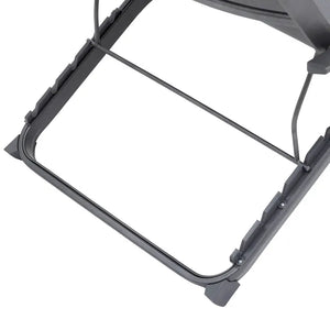 Алуминиев шезлонг Hesperide Bayamo, Кварц/Графит