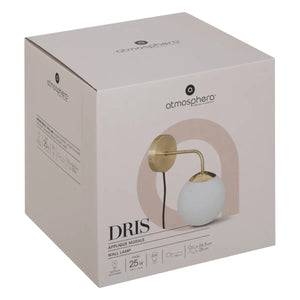 Лампа за стена atmosphera Dris, 15 cm, Стъкло